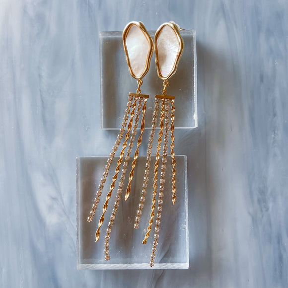 18kt Gold Diamond Polki Bridal Earrings